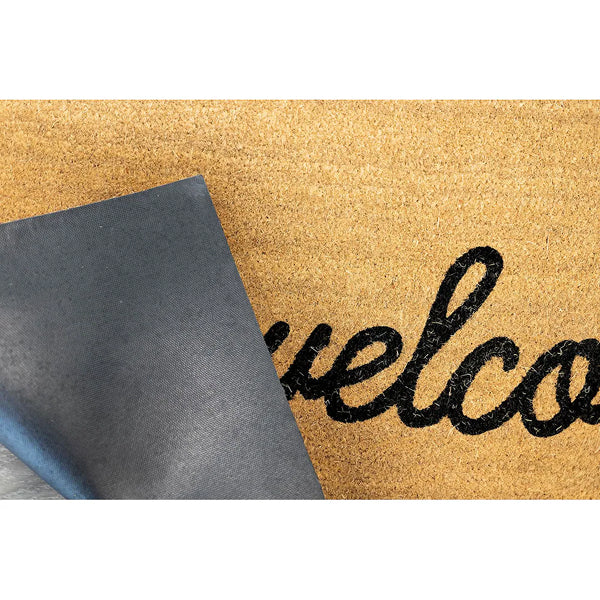 Viana Helix 3 ft x 5 ft Welcome Coir Door Mat