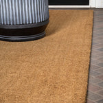 Load image into Gallery viewer, JONATHAN Y Peater Classic Casual Commercial Natural Coir Light Brown 3 ft. x 6 ft. Doormat
