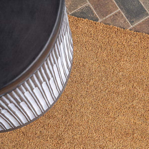 JONATHAN Y Peater Classic Casual Coir Door Mat – 3 x 4 ft., Non-Slip, Indoor