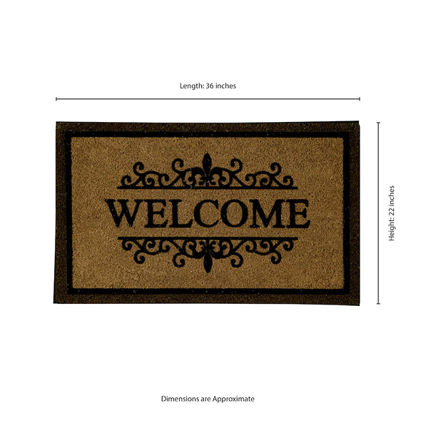 MSI Stone ULC Gatwick 22 in. x 36 in. Flocked Door Mat
