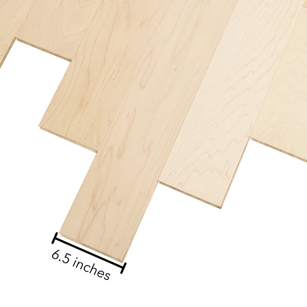 Mohawk Advance Engineered Hardwood, 6.5 in. W x Variable Length in Hazel Maple (25.58 Sq. Ft./Case)