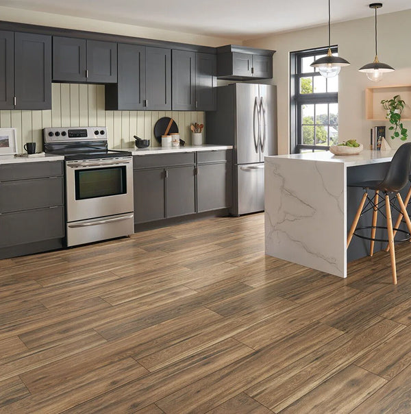 Scenic Forest Vision Laminate Flooring 8 in. W x 48 in. L 12mm Waterproof (15.94 sq.ft./case)