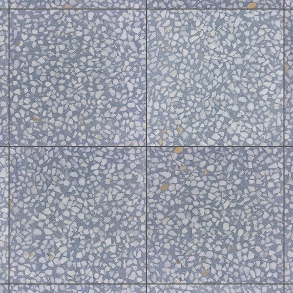 Merola Tile Farnese Amalfi Azul Porcelain Tile 11.5 inch x 11.5 inch 10.55 sq. ft./case Matte Textured Stone Look Finish