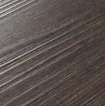 Charger l'image dans la visionneuse de galerie, Oak Dark Brown PVC Laminate Flooring Plank – 6" x 36", 0.08" Thick, 54 Sq. Ft., Waterproof DIY Flooring