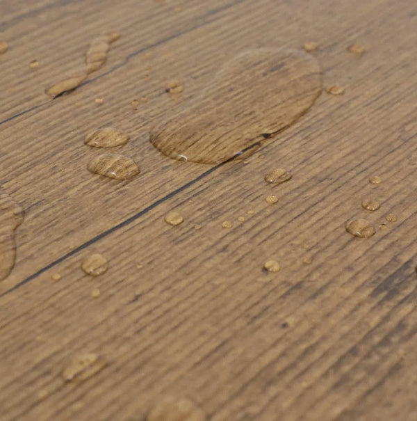 Walnut Brown Laminate Plank Flooring – 6" x 36", 0.08" Thick, PVC, 54 Sq. Ft., DIY-Friendly