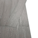 Charger l'image dans la visionneuse de galerie, Laminate Flooring Plank Floor Tile – 6" x 36", 0.08" Thick, Grey PVC, 54 Sq. Ft., DIY-Friendly