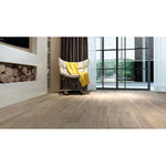 Charger l&#39;image dans la visionneuse de galerie, Plancher de bois franc d&#39;ingénierie emboîtable Home Decorators en chêne Huronien, 5 po de largeur x 5 po de longueur aléatoire (25,83 pi²/caisse)
