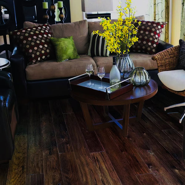 GUOYA Hickory Houston 1/2 in. x 5 in. x Varying Length Engineered Hardwood Flooring (26.48 sq.ft./case)