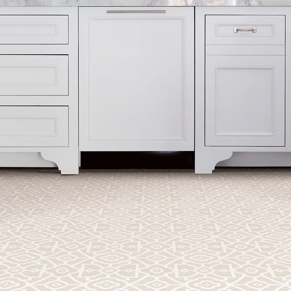 Carreaux de sol adhésifs FloorPops Parthenon 12 po x 12 po (20 pi²/boîte)
