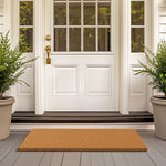 Charger l&#39;image dans la visionneuse de galerie, Barnyard Designs Natural Coco Coir Heavy Duty Backing Doormat 3 ft x 2 ft
