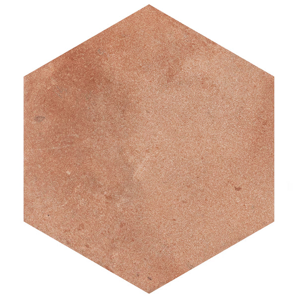 Merola Tile Americana Boston Hex North Porcelain Tile 14.13 inch x 16.25 inch 11.07 sq. ft./Case Matte Textured Hexagon Floor and Wall Tile