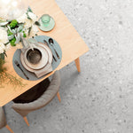 Load image into Gallery viewer, Grizzly Surfaces Modern Terrazzo White Porcelain Tile – 0.32 inch Thick, 12 inch x 24 inch, 11.63 sq.ft/Case – Matte Finish