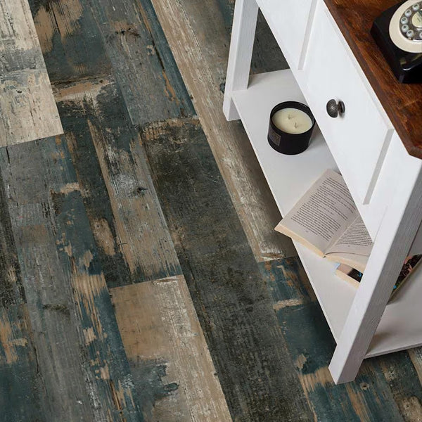 Deco Products COLORS Floor and Wall Swing Aged 6-inch x 36-inch Luxury Vinyl Plank (30 sq.ft./Case)