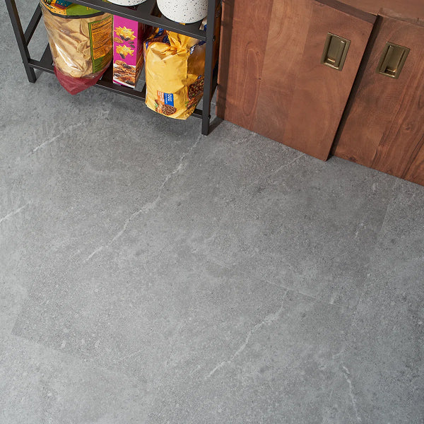 Sandstone 24" x 12" x 5mm Rigid Click-Lock Luxury Vinyl Tile Flooring (28.04 Sq. Ft. / Case)