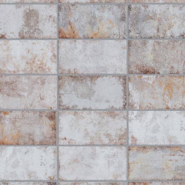 Merola Tile Biarritz Beige 3 inch x 6 inch Ceramic Wall Tile – 5.72 Sq. Ft. Coverage per Case