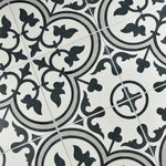 Charger l'image dans la visionneuse de galerie, Merola Tile Arte Grey Porcelain Floor &amp; Wall Tile 0.4 inch Thick x 9.75 inch Wide Grey Square – 10.88 sq. ft./Case, Glazed Satin Finish