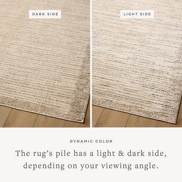 Jeremiah Brent x Loloi Bleecker Sand / Charcoal Area Rug