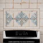 Load image into Gallery viewer, Merola Tile Artisan Blanco 13 inch x 13 inch Ceramic Floor and Wall Tile – 12.2 sq ft per Case, Vintage Spanish Style Stone Look Matte Finish