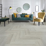 Load image into Gallery viewer, Verge Sky View Ridge 2.5mm x 7 in. x 48 in. 20MIL Glue Down Luxury Vinyl Plank Flooring (42.04 sq. ft./Case)
