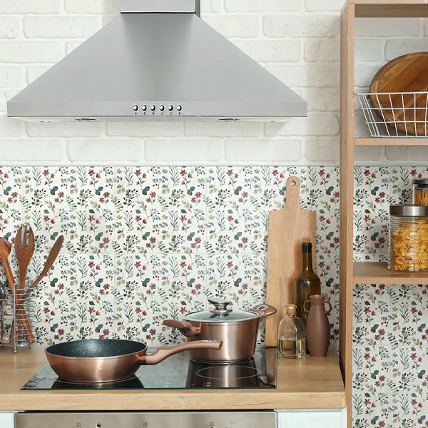 Merola Tile Garden Whisper Porcelain Tile 9.75 inch x 9.75 inch – 10.88 sq. ft. per Case Glazed Mixed Texture Finish
