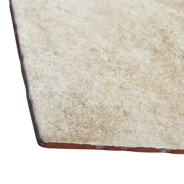 Merola Tile Costa Arena Ceramic Floor and Wall Tile 7.75 inch Width 7.75 inch Length 11.11 sq ft/case Matte Textured Finish