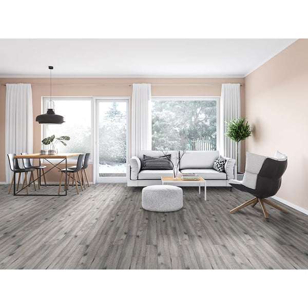 MSI Stone ULC Toledo Bark Porcelain Tile 8.9 mm Thick 6 inch x 36 inch 13.5 sq. ft./Case Matte Wood Look Floor and Wall Tile