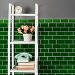 Charger l'image dans la visionneuse de galerie, Merola Tile Viva Antic Verde 3 inch x 6 inch Ceramic Wall Tile 0.13 sq. ft./each – Glossy Smooth Finish
