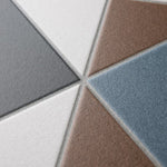 Load image into Gallery viewer, Merola Tile Vanity Nouveau Porcelain Tile 0.33 inch Thick 13 inch x 13 inch 12.2 sq. ft./case Matte Geometric Pattern
