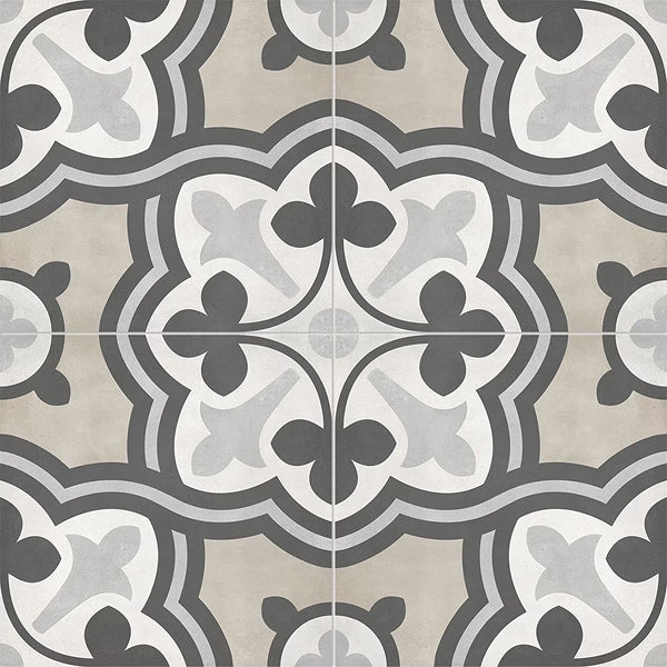 Anatolia Artisano Noce 8 inch x 8 inch High Definition Matte Porcelain Tile – 7.32 sq. ft. per Case Marble Look Finish