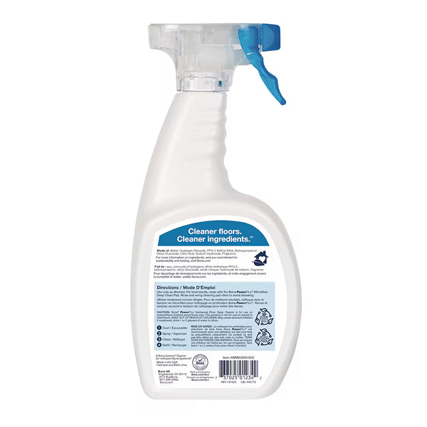 Bona PowerPlus Hardwood Floor Deep Cleaner 947 ml