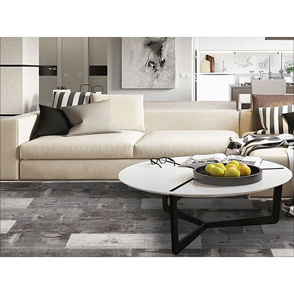 Deco Products COLORS Floor and Wall Mambo Aged 6-inch x 36-inch Luxury Vinyl Plank (30 sq.ft./Case)