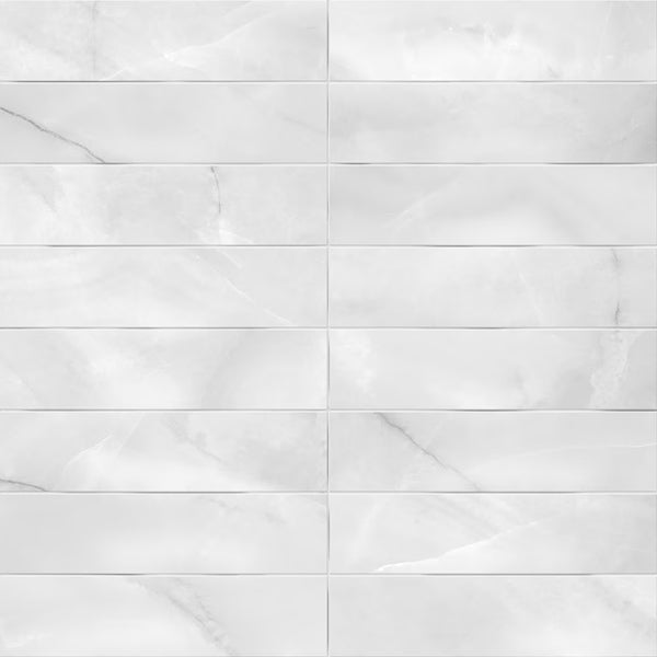 Anatolia Raffino Onyx Suave Artisan Matte Pressed Ceramic Wall Tile 0.35 inch Thick 6.69 inch Wide 8.72 sq. ft. per Case – Matte Marble Look Finish