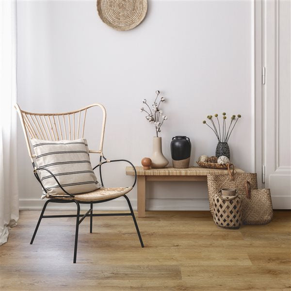 everhome Georgian Oak 3.5+1 mm SPC Rigid Core Vinyl 7.17-in W x 48-in L