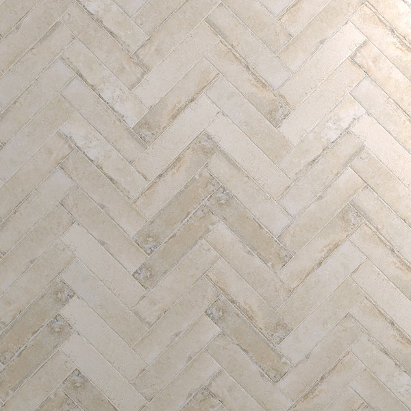 Ivy Hill Tile Granada Pergamo Porcelain Tile 0.37 inch Thickness 3 inch Width 10.82 sq. ft. Coverage Natural Travertine Look Floor and Wall Tile