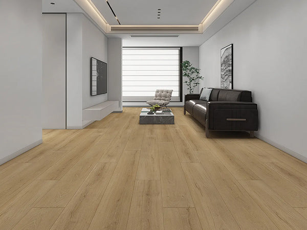 VIRAGE European Oak 4.96 in. W x 48 in. L 5.5mm Luxury Vinyl Tile Flooring (19.84 sq.ft./case)