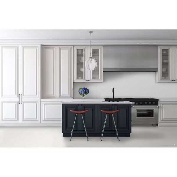 Anatolia Central White 12 inch x 24 inch Matte Rectified Porcelain Floor and Wall Tile – 11.63 sq.ft. per Case