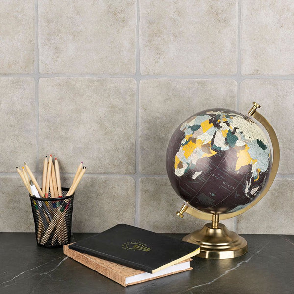 Merola Tile Costa Cendra Ceramic Floor and Wall Tile 7.75 inch Width 7.75 inch Length 11.11 sq ft/case Matte Textured Finish
