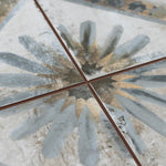 Load image into Gallery viewer, Merola Tile Harmonia Kings Marrakech Blue Ceramic Floor and Wall Tile 13 inch Width 13 inch Length 12.19 sq ft/case Patterned Matte Finish