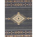 Load image into Gallery viewer, Tribes Black Southwest Area Rug