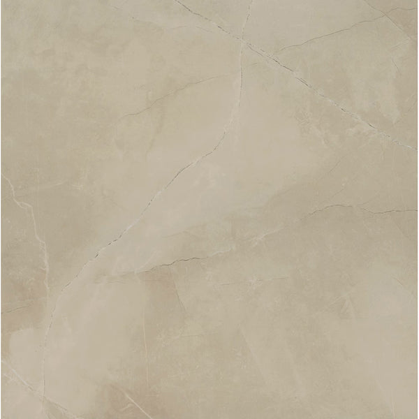 MSI Stone ULC Sande Cream Glazed Porcelain Tile 24 inch x 24 inch 16 sq. ft./Case Polished Stone Look Floor and Wall Tile