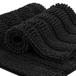 Charger l'image dans la visionneuse de galerie, Faddis Soft Striped Rectangle Absorbent Non-Slip Bath Rug