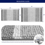Load image into Gallery viewer, Mersin Gradient Chenille Water Absorbent Soft Plush Bath Rug
