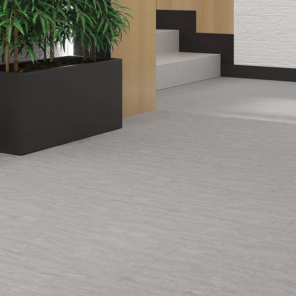 GlueCore Pres 12mil x 12" W x 24" L Glacier Glue Down Luxury Vinyl Plank Flooring