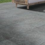 Charger l'image dans la visionneuse de galerie, MSI Stone ULC Magelannic Silver Porcelain Tile 0.37 inch Thickness 24 inch Width 16 sq. ft. Coverage Polished Finish Marble Look