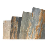 Load image into Gallery viewer, Deco Products COLORS Floor-Wall Old Blue Sea Aged 6-inch x 36-inch Luxury Vinyl Plank (30 sq. ft./case)