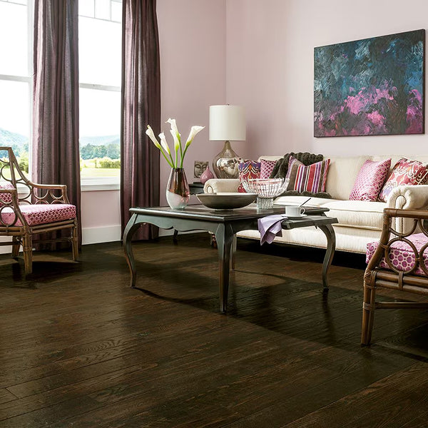 Bruce AV Oak Flint 3/4-inch Thick x 5-inch W Handscraped Hardwood Flooring (23.5 sq. ft. / case)