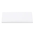 Charger l'image dans la visionneuse de galerie, Ivy Hill Tile Catalina White 3 inch x 6 inch Polished Ceramic Bullnose Wall Tile Trim 0.22 sq ft/each – Glossy Finish
