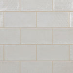 Load image into Gallery viewer, Merola Tile Camden Decor Antique Bianco Ceramic Wall Tile 4 inch Width 8 inch Length 11.5 sq ft/case Glossy Subway Pattern Finish