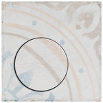 Load image into Gallery viewer, Merola Tile Sample Barcelona Decor Raval 6 inch x 6 inch Porcelain Floor and Wall Tile – Encaustic Inspired Patterned Porcelain Sample