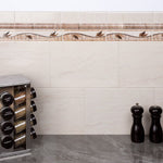 Charger l'image dans la visionneuse de galerie, Merola Tile Ferraras Base Ceramic Wall Tile 8 inch Width 12 inch Length 11.2 sq ft/case Glossy Marble Look Finish